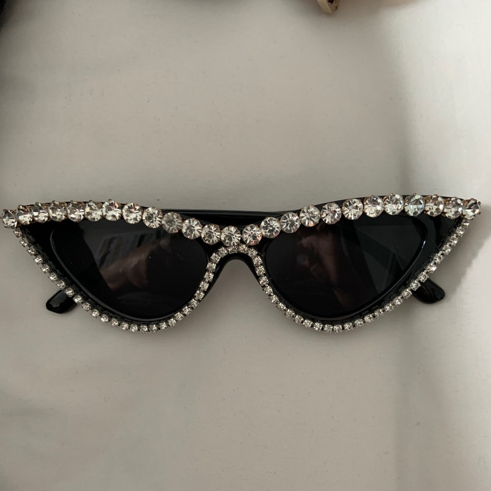 Rhinestone sunglasses